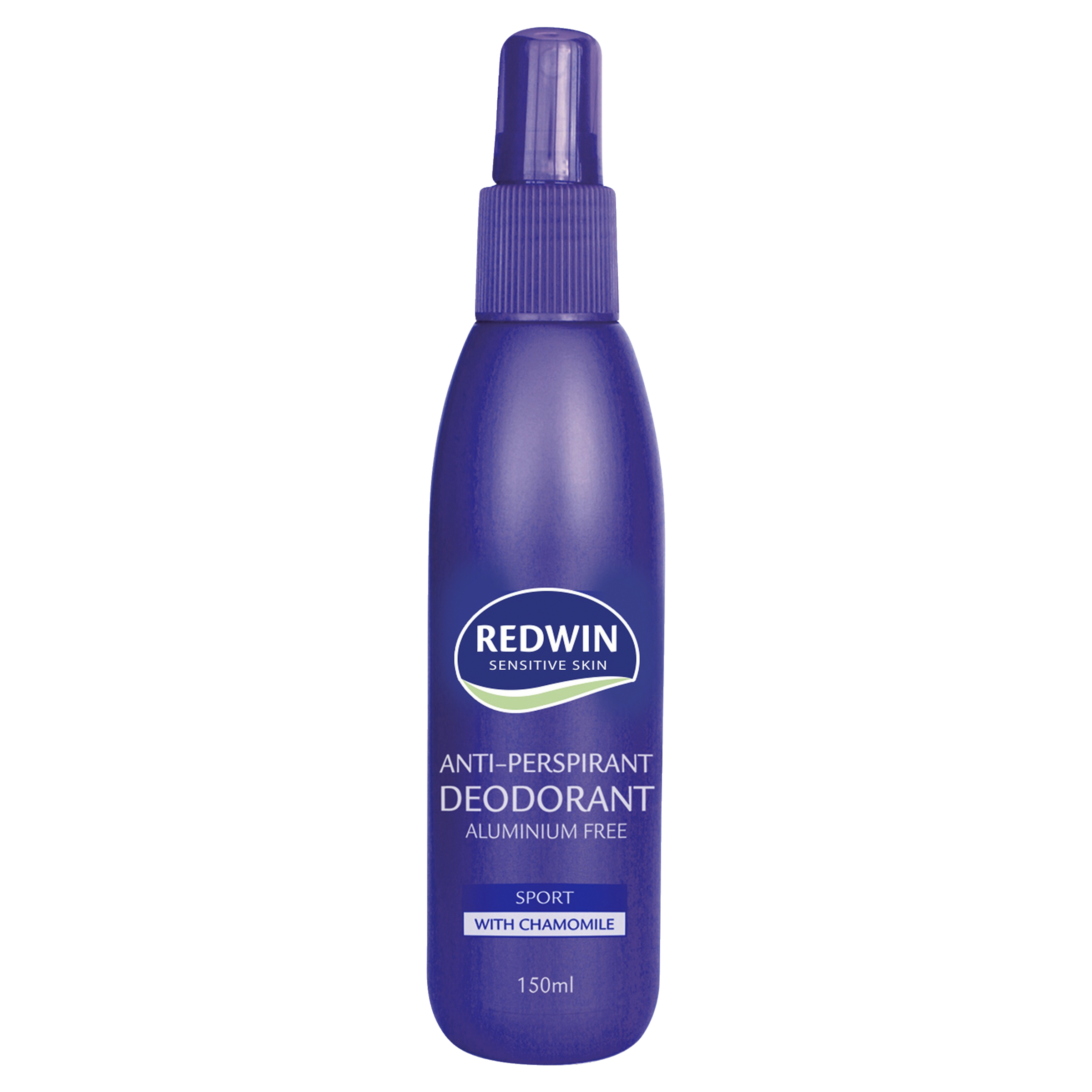 Redwin Sensitive Skin Pump Deodorant 150ml - Aluminium Free